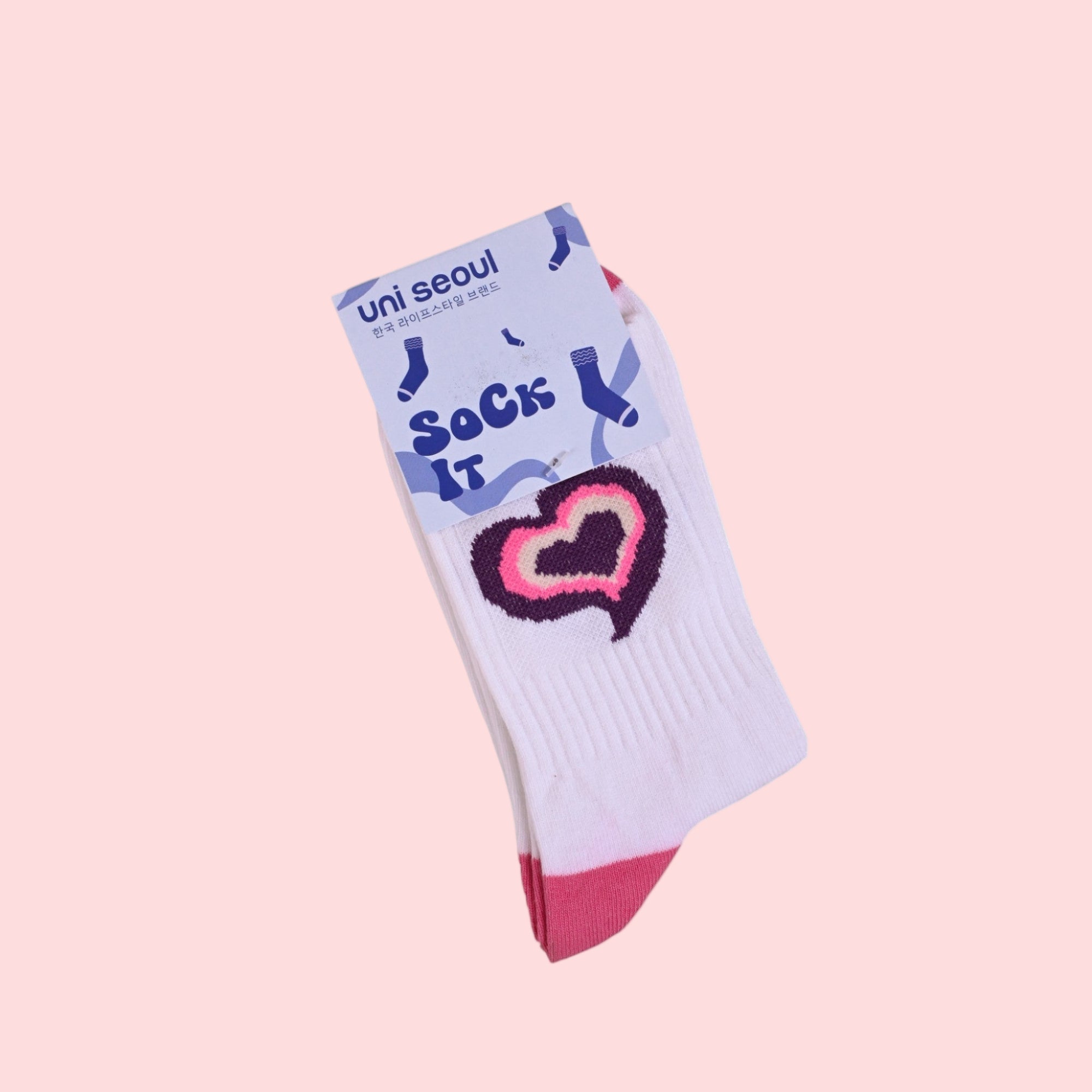 Bold Heart Socks
