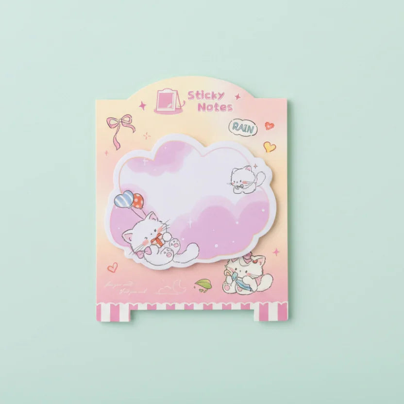 Milu memo Sticky Notes Clouds