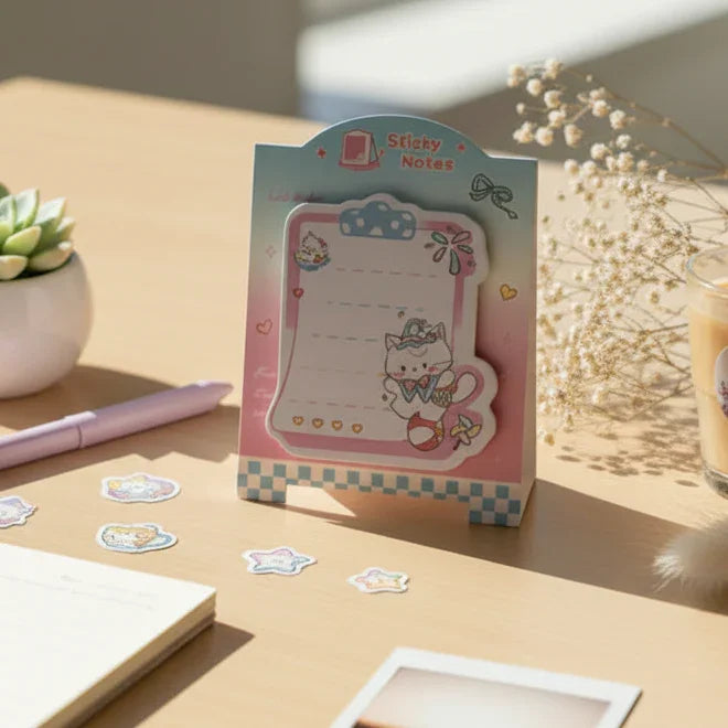 Milu memo Sticky Notes Line Book