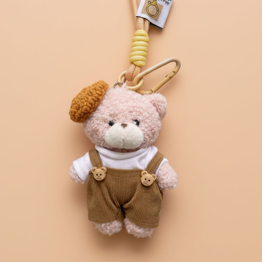 Honey Bloom Teddy Keyring