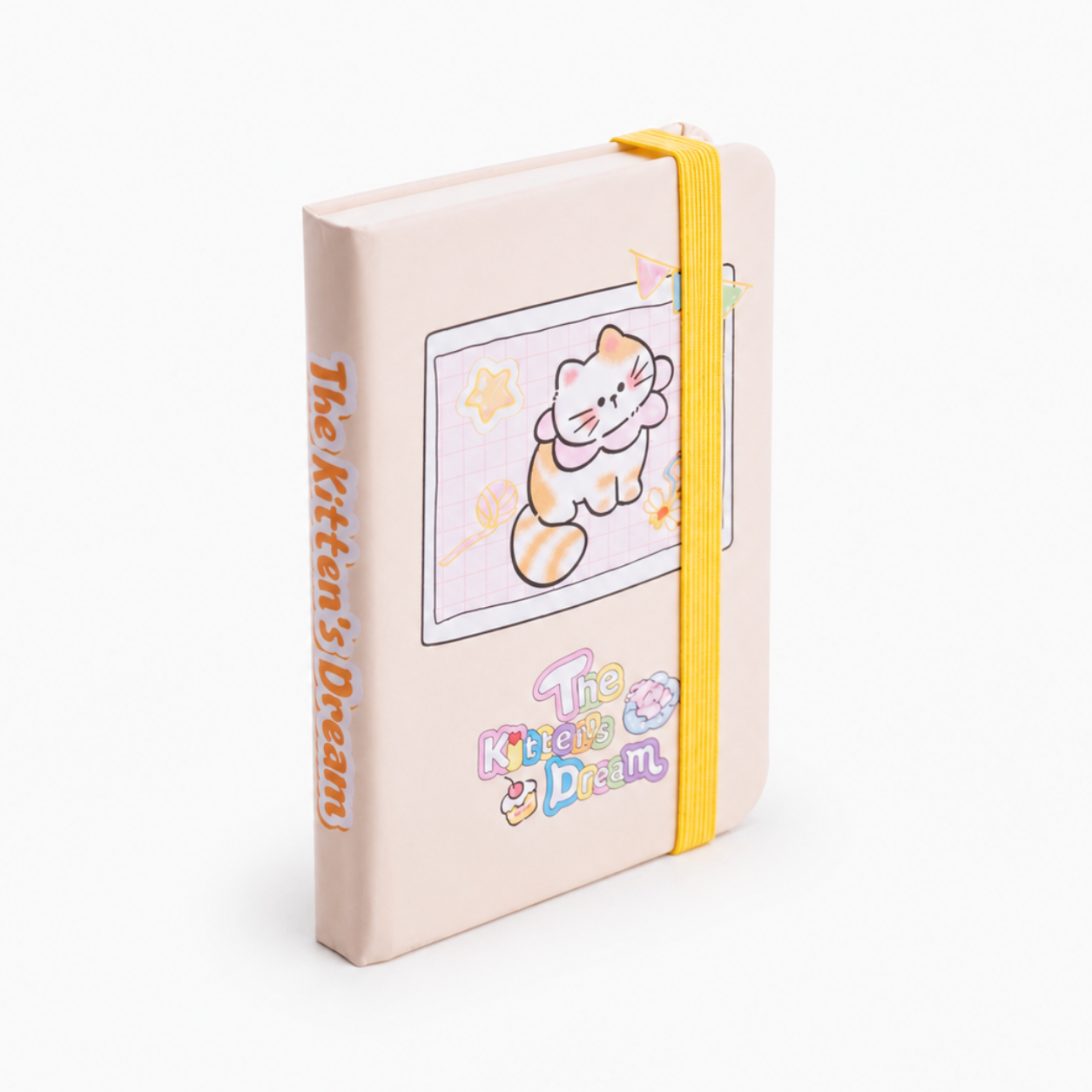 Kitty Mini diary - Yellow