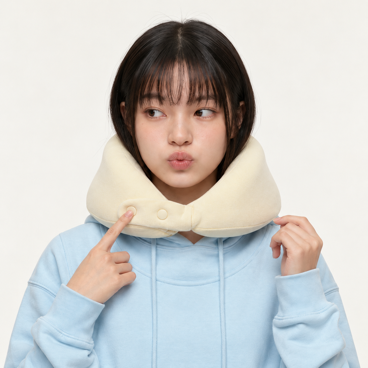 Hug Neck Pillow - Honey