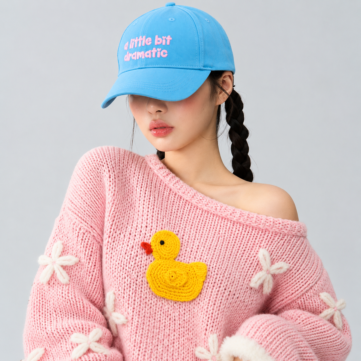 A little bit dramatic Baseball Cap