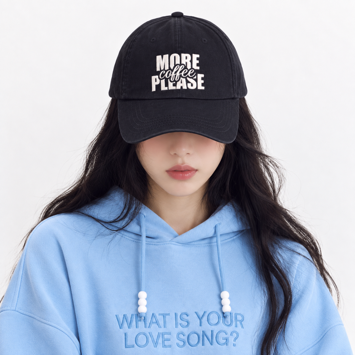 More Coffee Please Baseball Cap