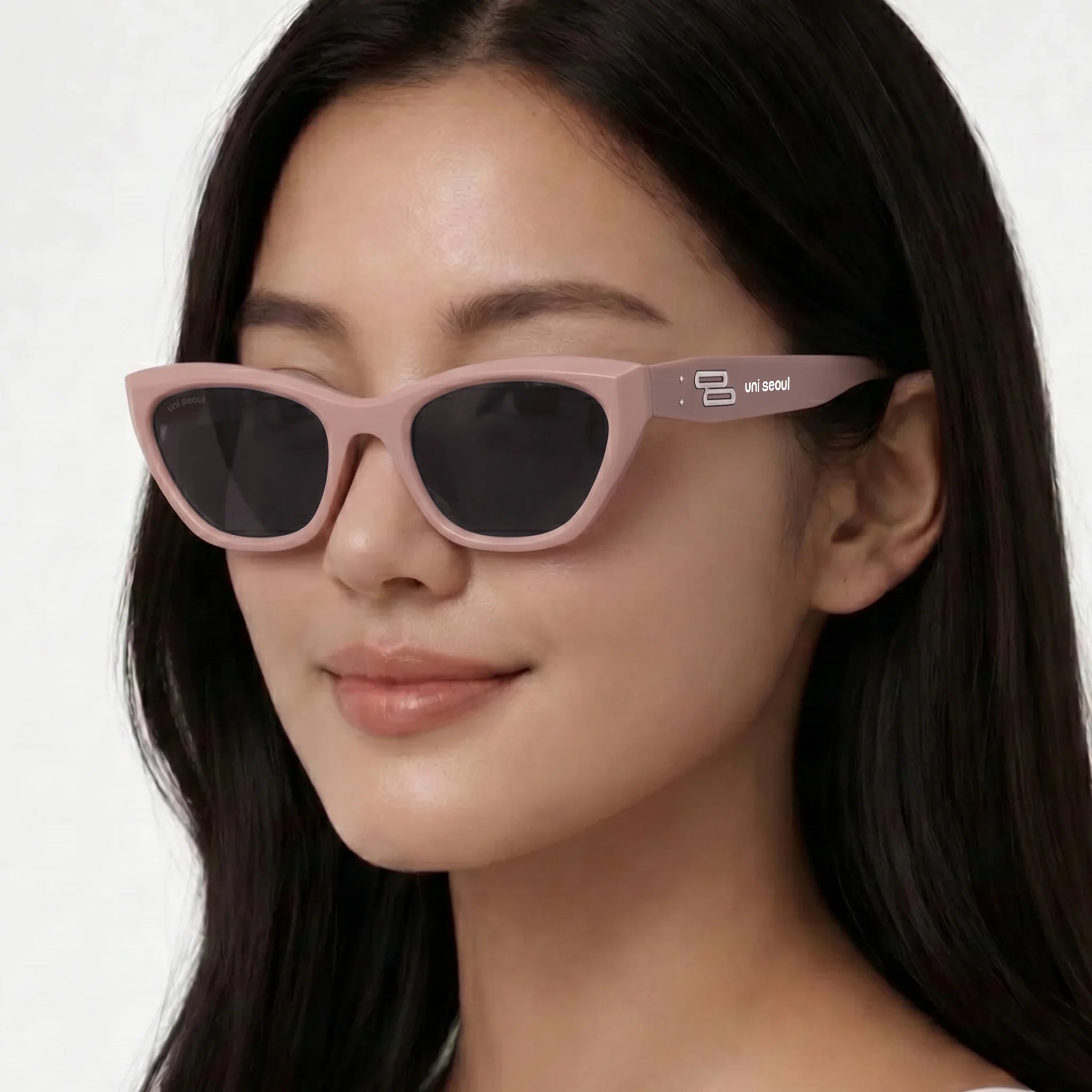 Seoul Blush Cat Eye Sunglasses