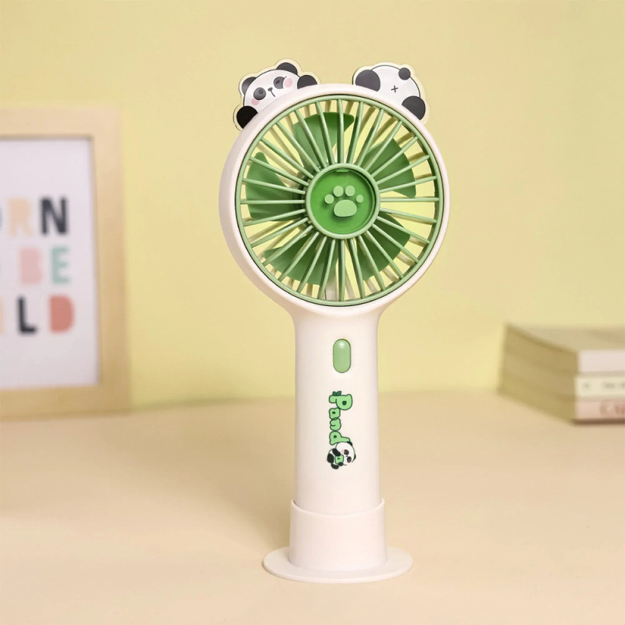 Panda Acrylic Portable Fan