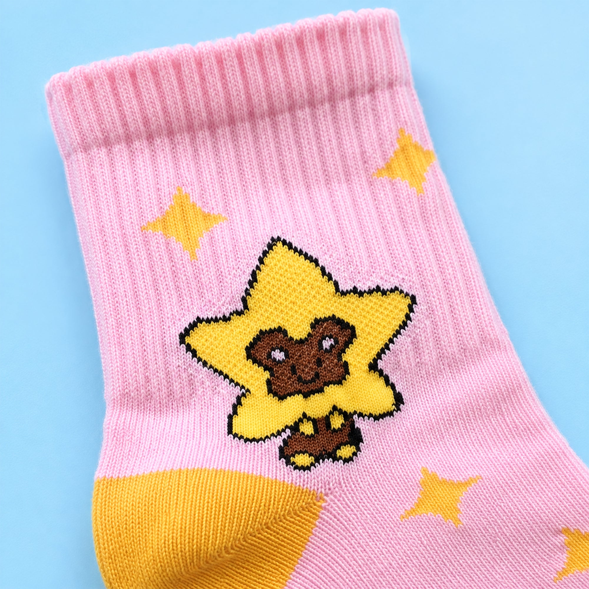 Star Bear Crew Socks