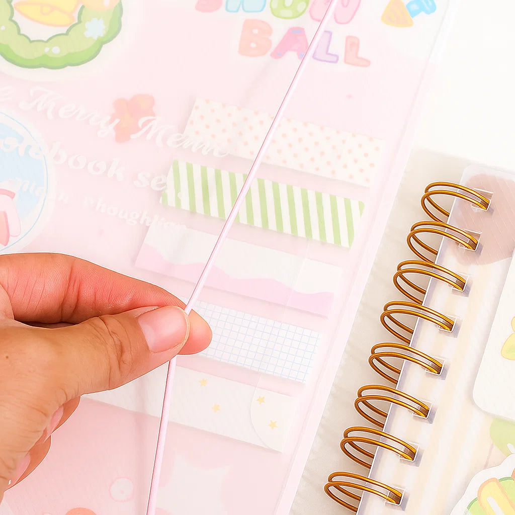 Merry Memo Notebook Pink