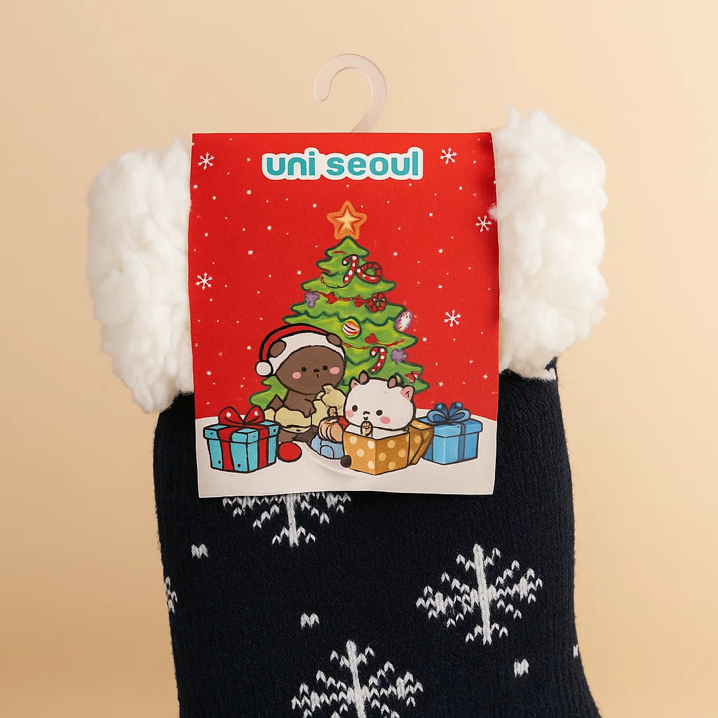 Winter Penguin Socks