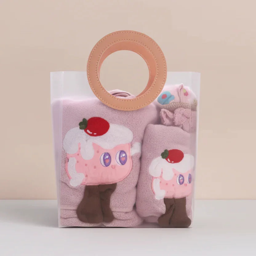 Cherry Cake Towel Set