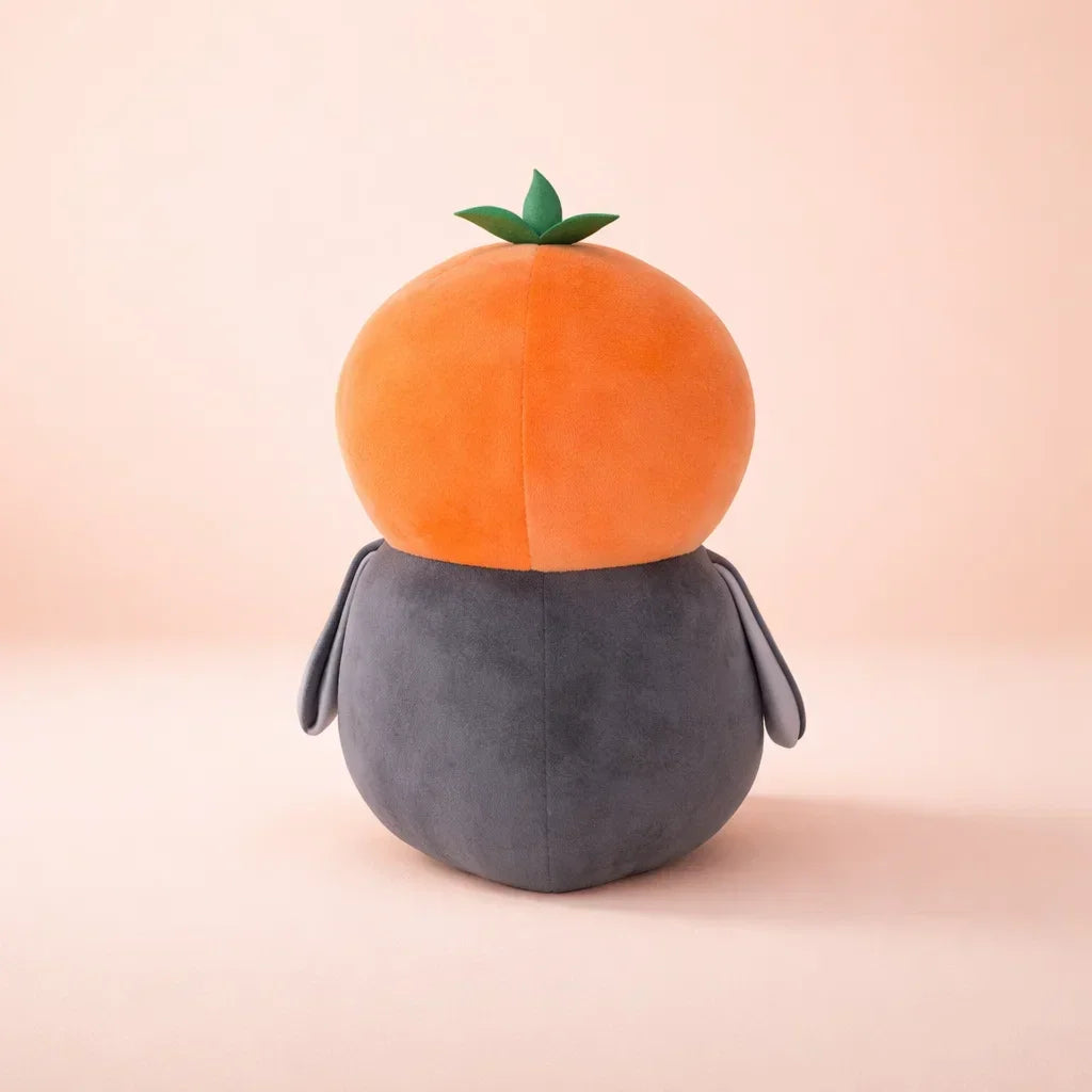 Cute Penguin Plush Toy Orange - Small