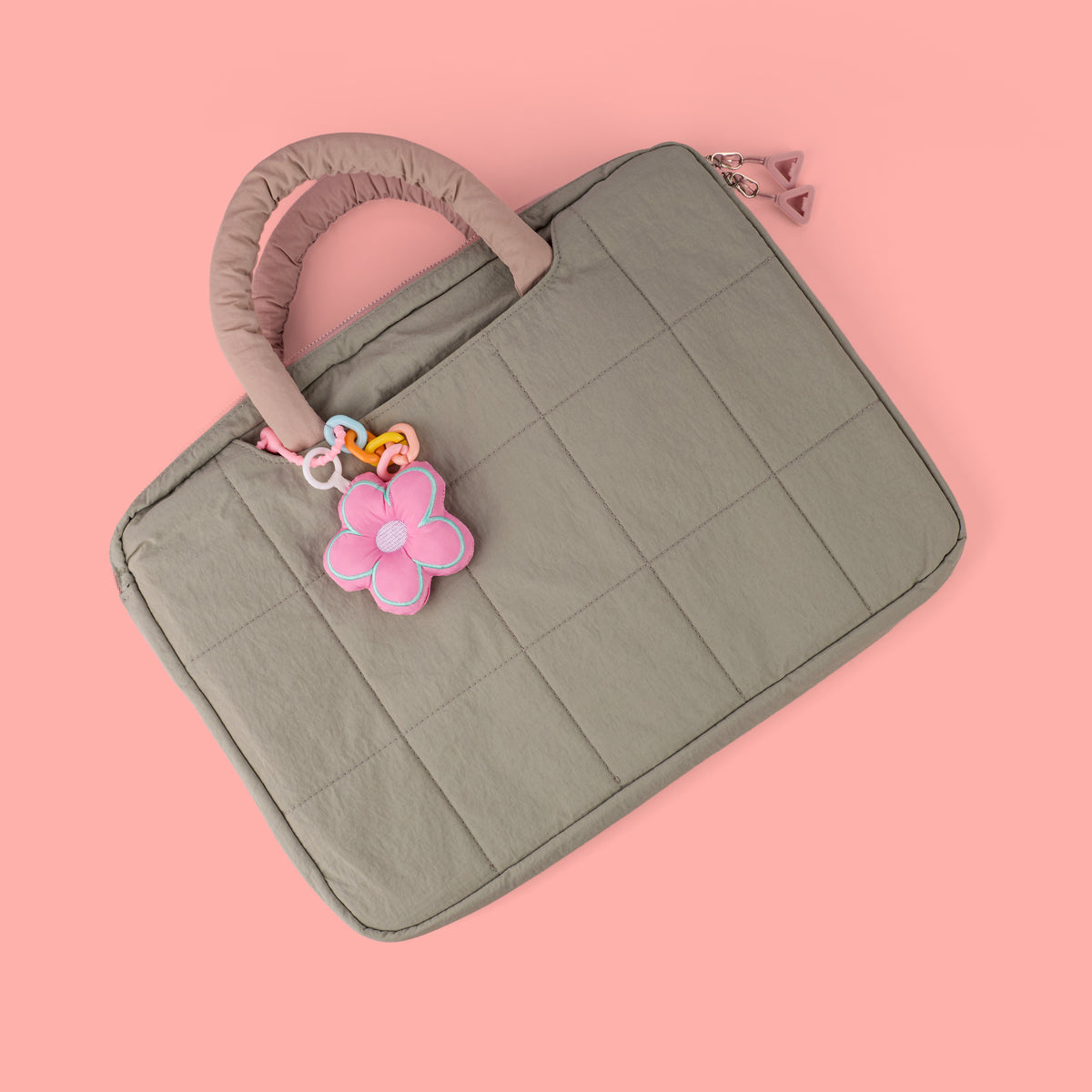Daisy Laptop Bag - Sage