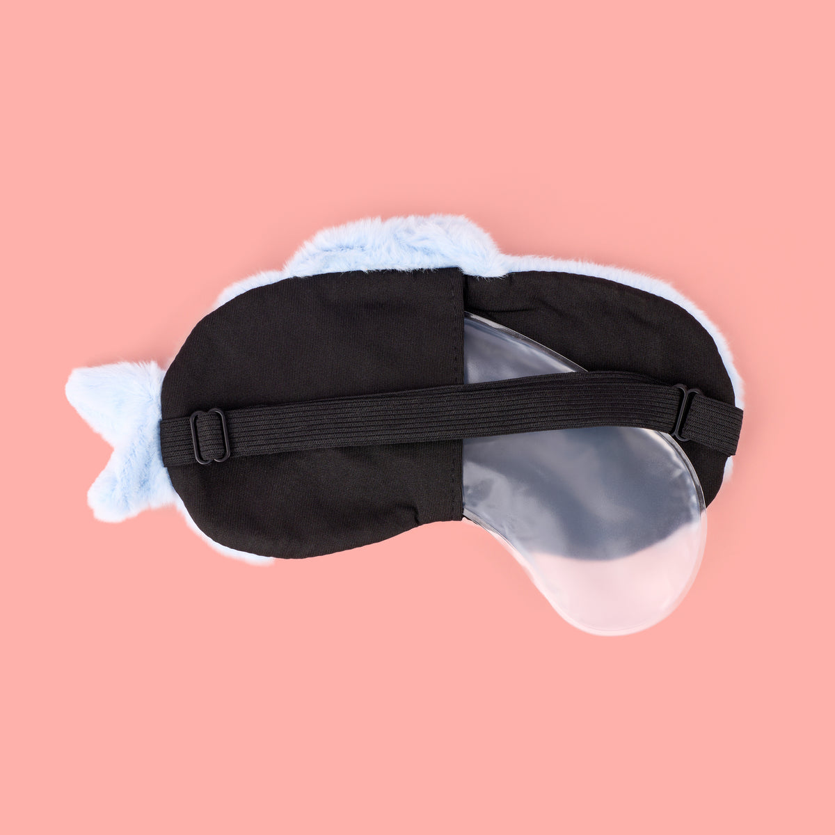 Plush Fish Eye Mask - Blue