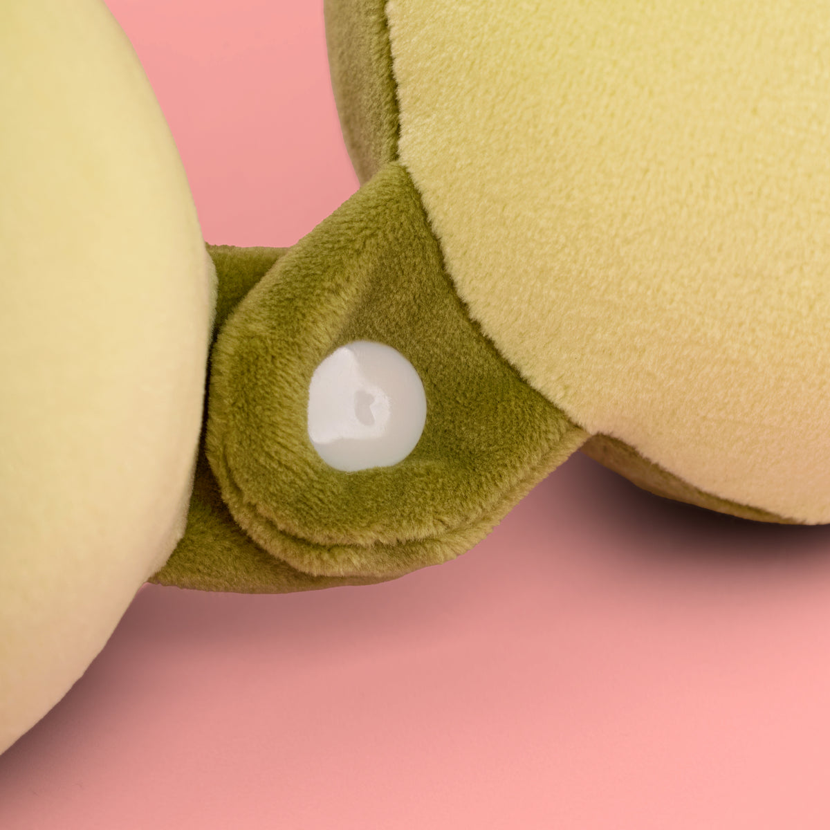 Peppy Frog U Pillow- Green