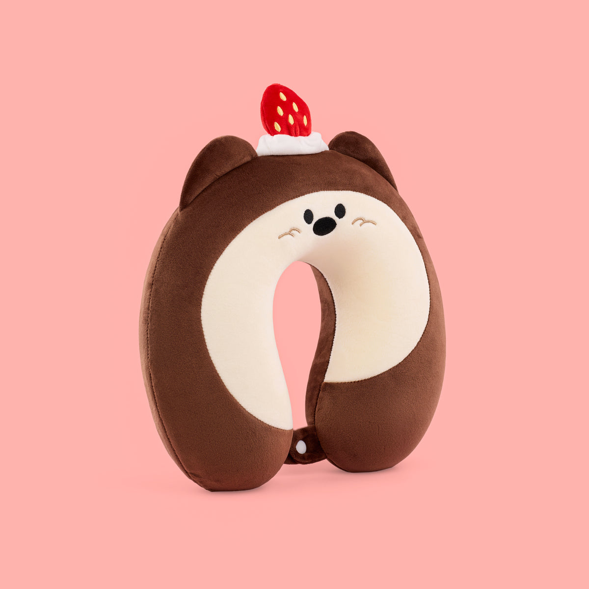 Coco Cuddle U Pillow- Brown