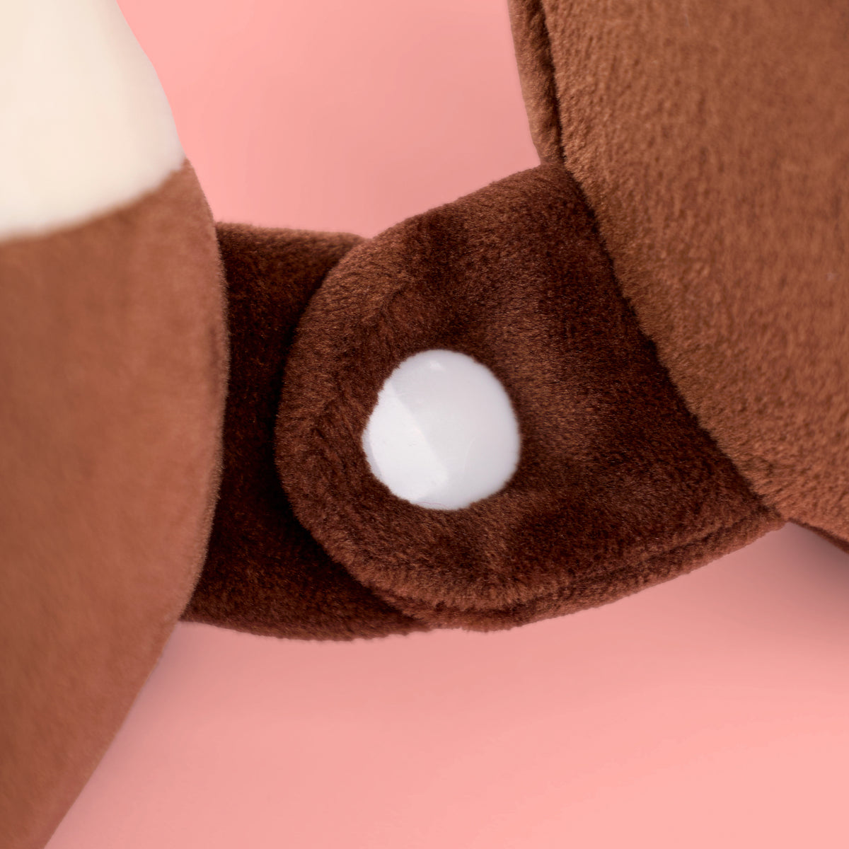 Coco Cuddle U Pillow- Brown