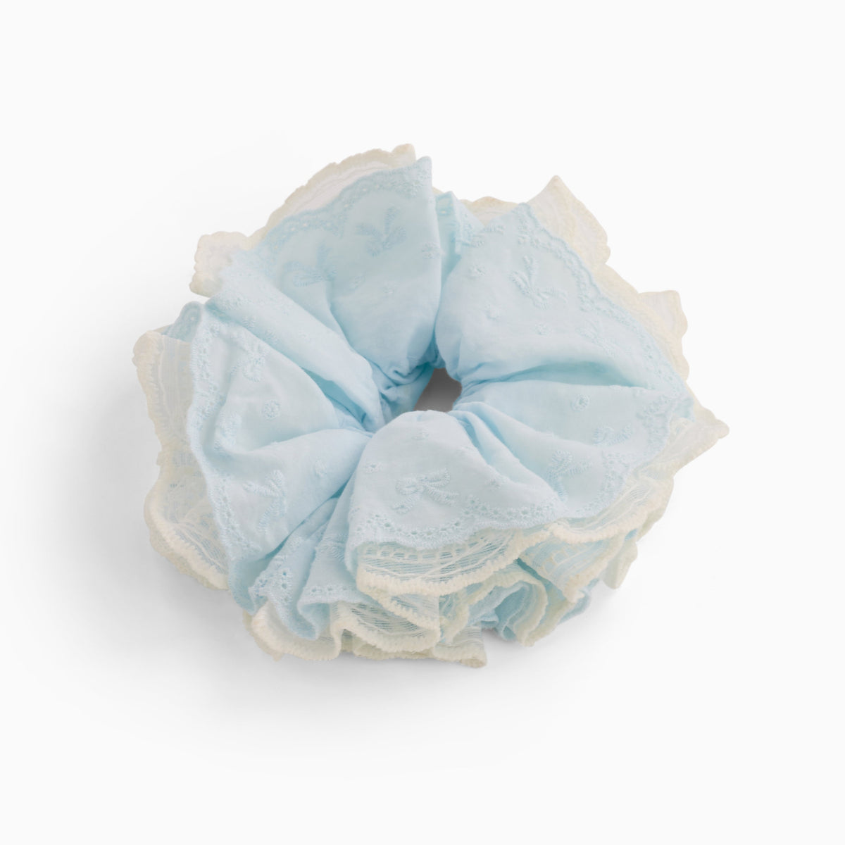 Bluebell Frill Scrunchie