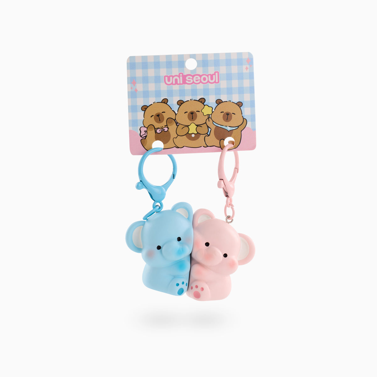 Elephant Love Bee Resin Keyring