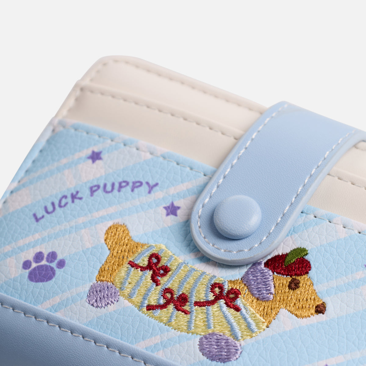 Puppy Blue Wallet