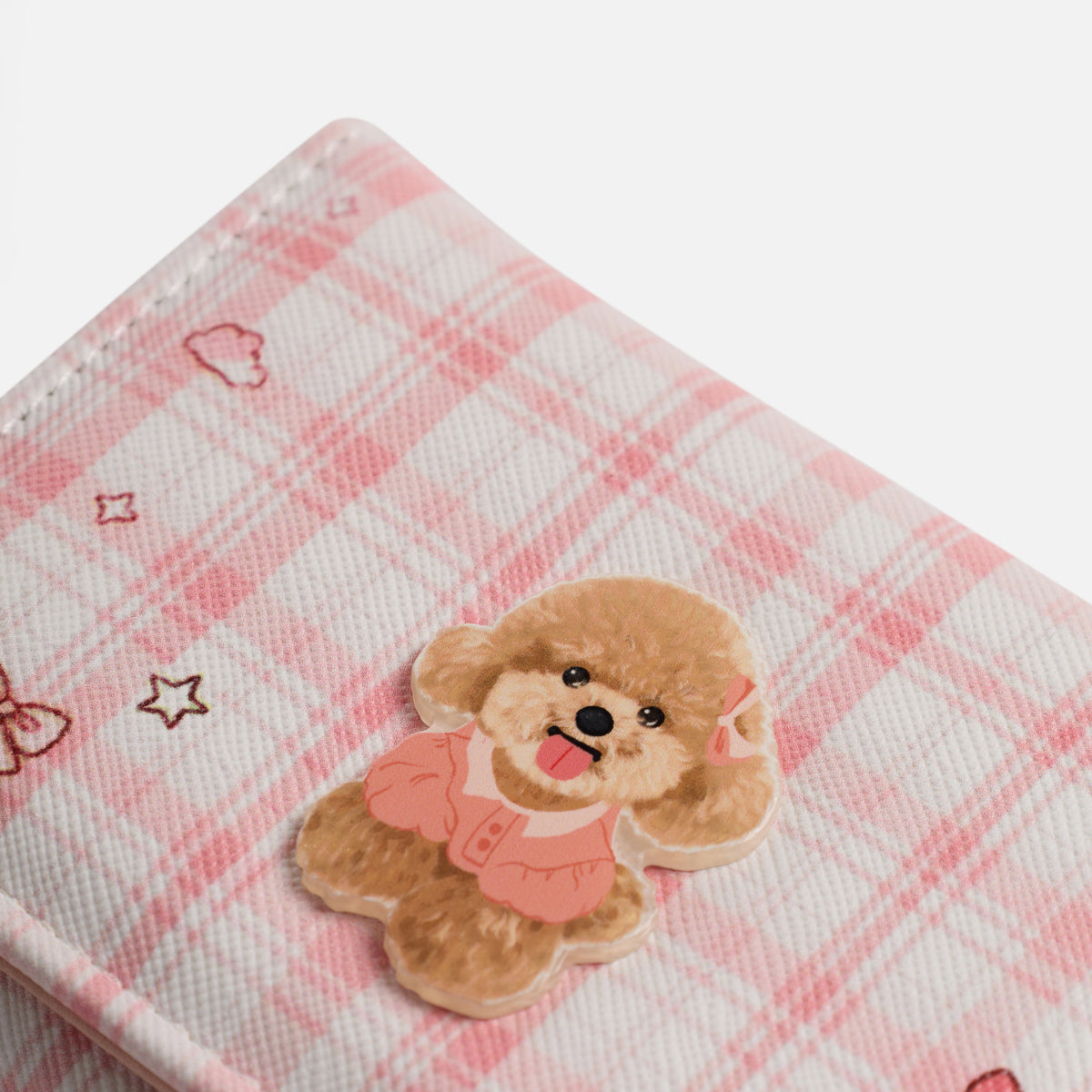 Sweet Blush Pup Wallet