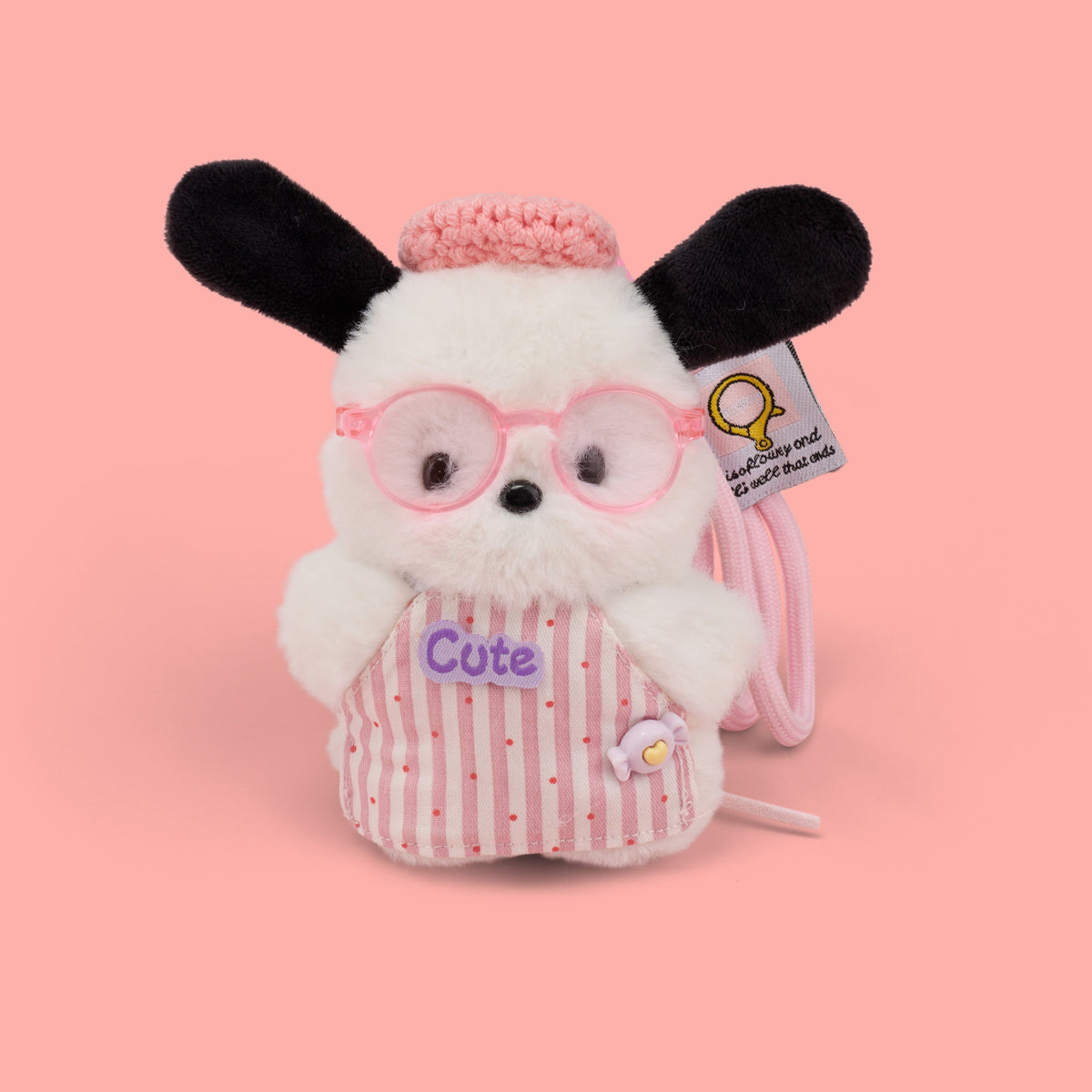 Baker Blush Boo Plushie Keyring