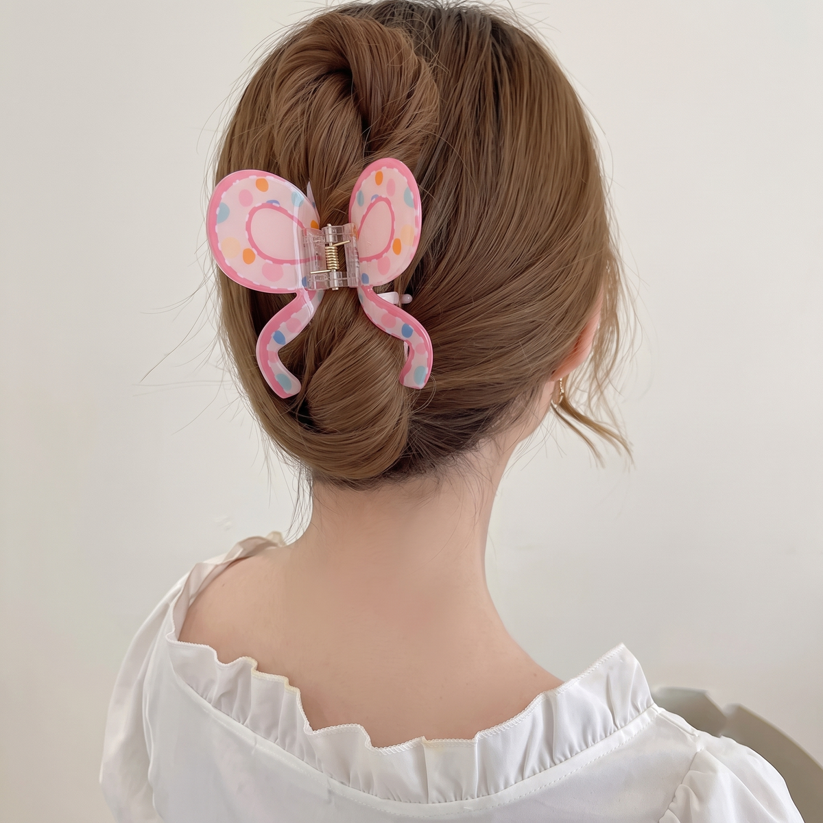 Candy Dot Claw Clip