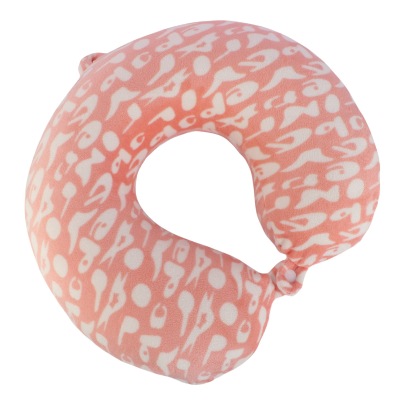 Zen Travel Neck Pillow - Pink