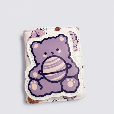 Planet Bunny Purple Wallet