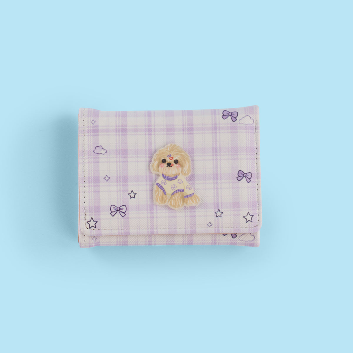 Sweet Lilac Pup Wallet
