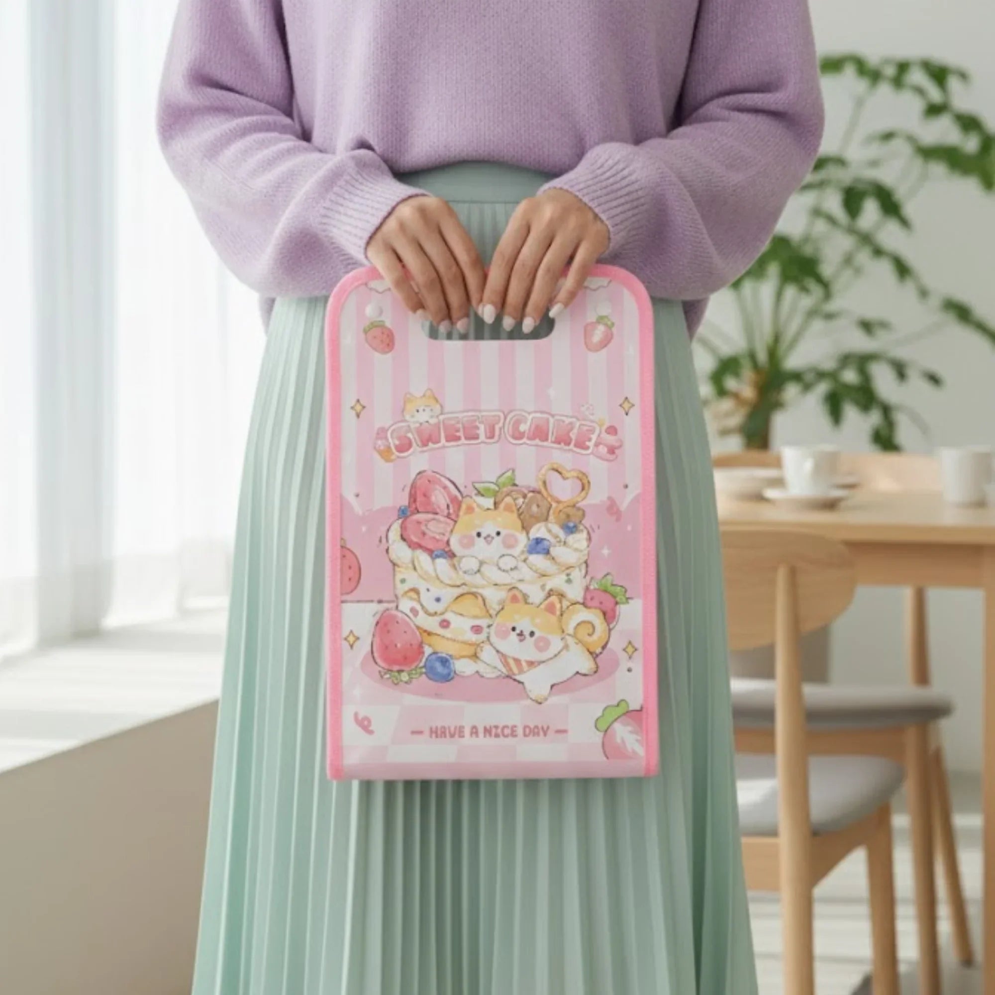 Sweet Cake Folder Pink