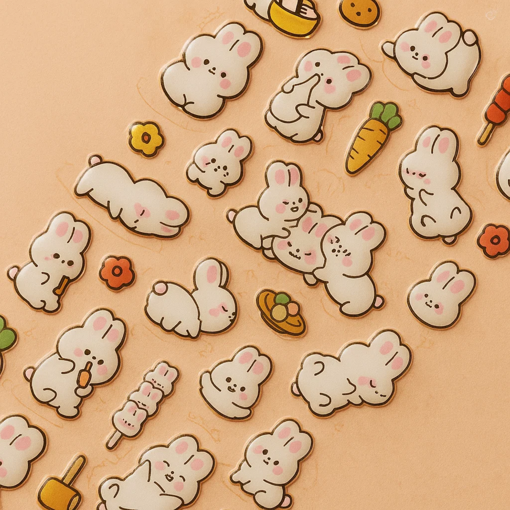 Lovely Sticker Sheet - Bunny