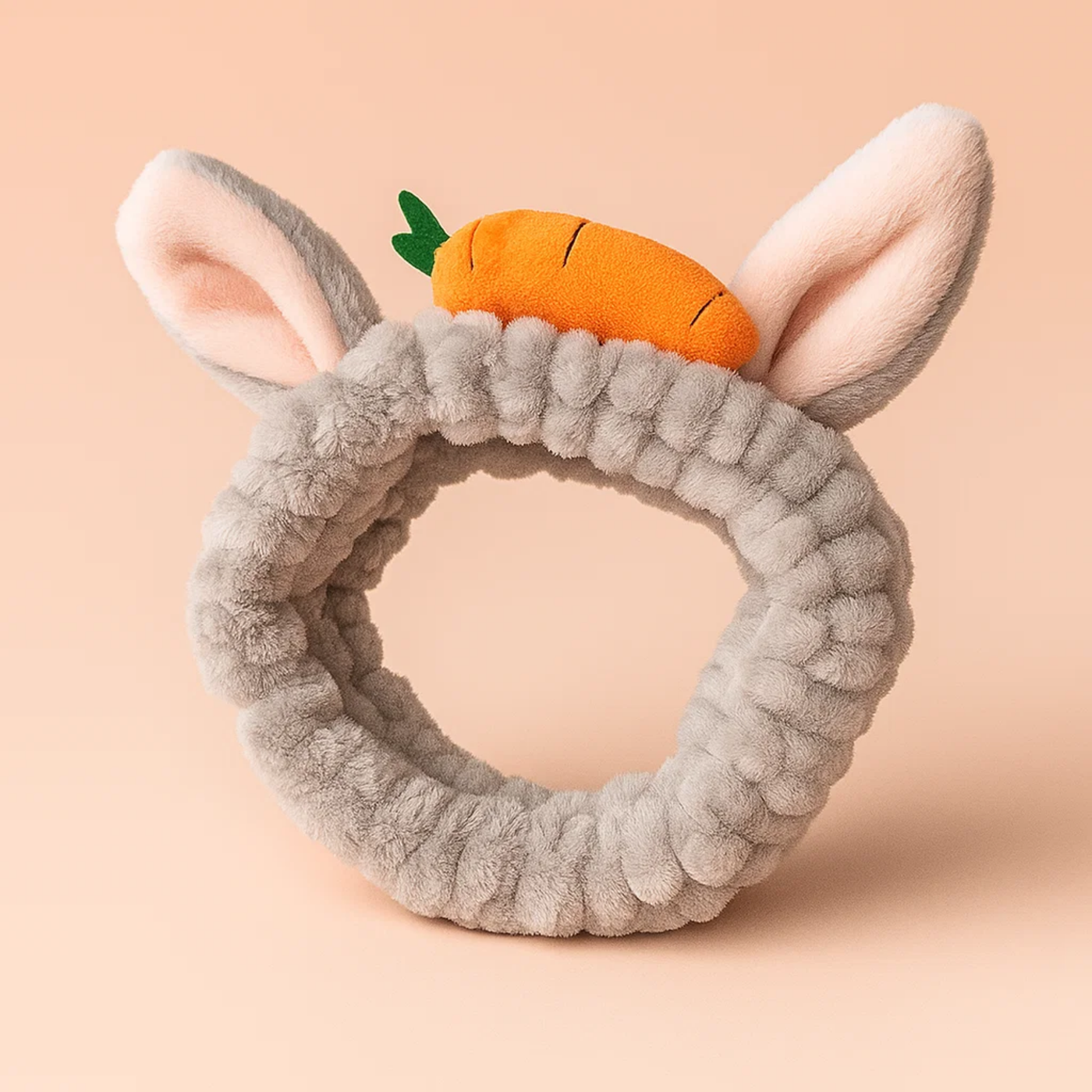 Carrot Skincare Headband Grey Soft