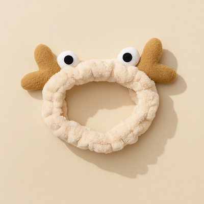 Crab Skincare Headband Brown
