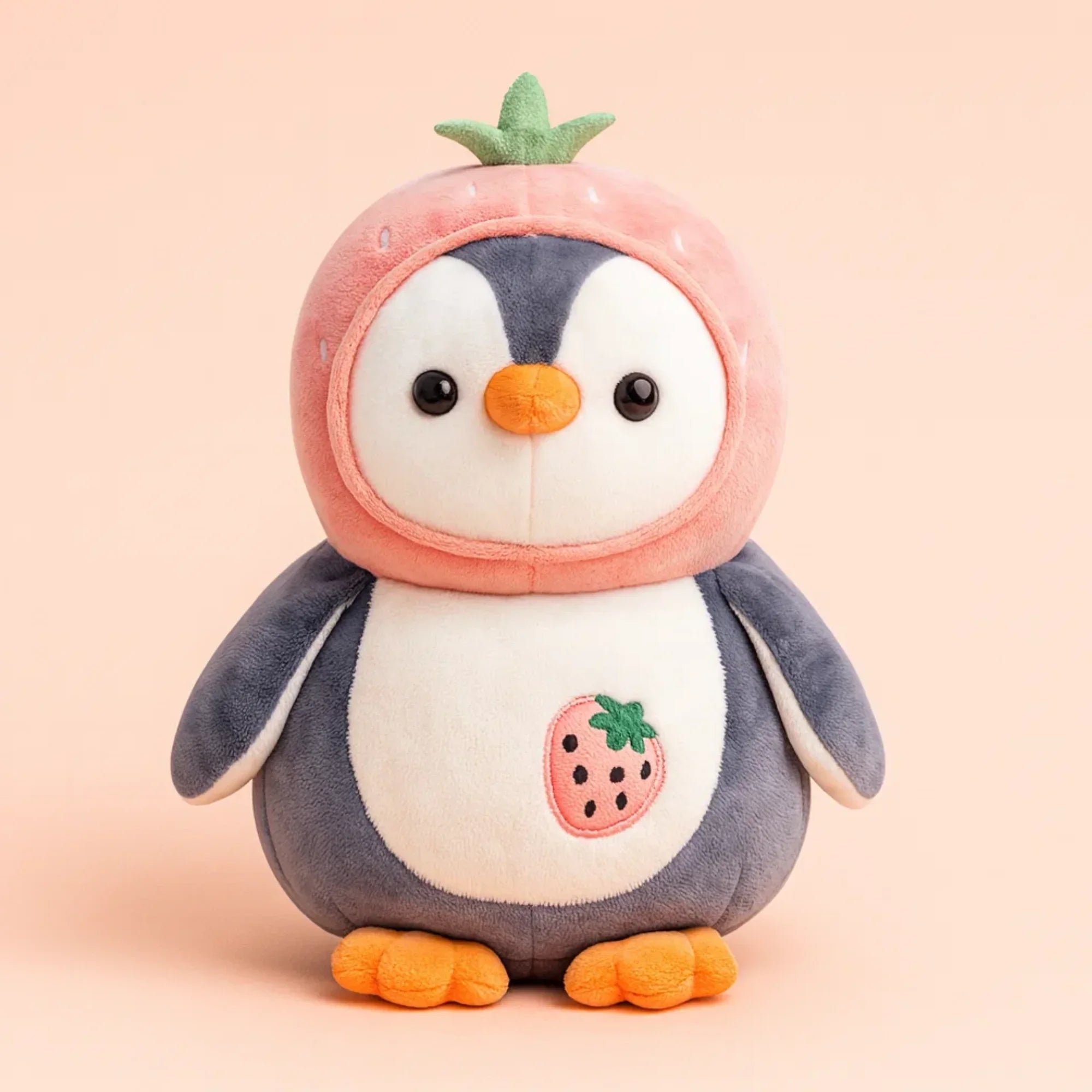 Cute Penguin Plush Toy Pink - Small