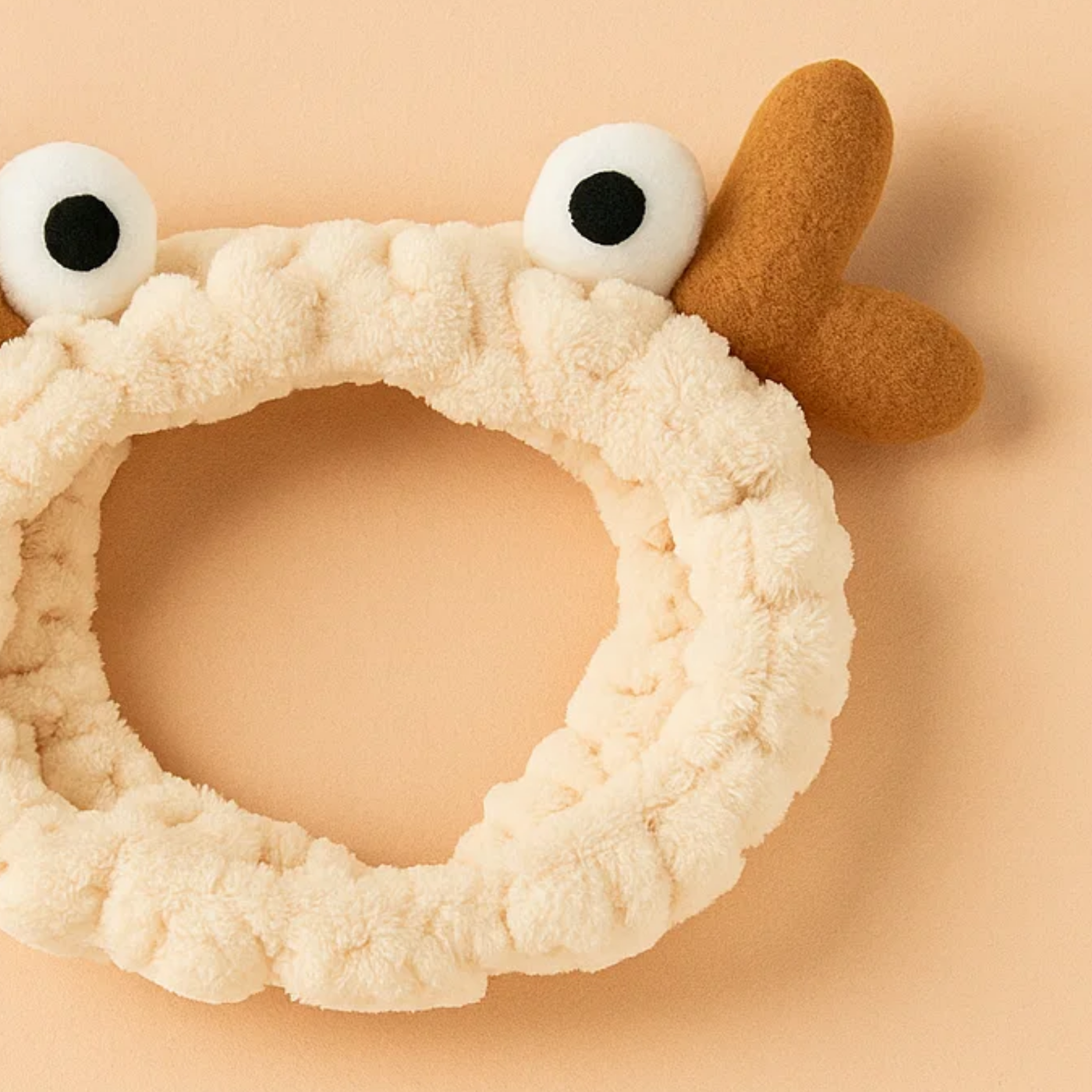 Crab Skincare Headband Brown