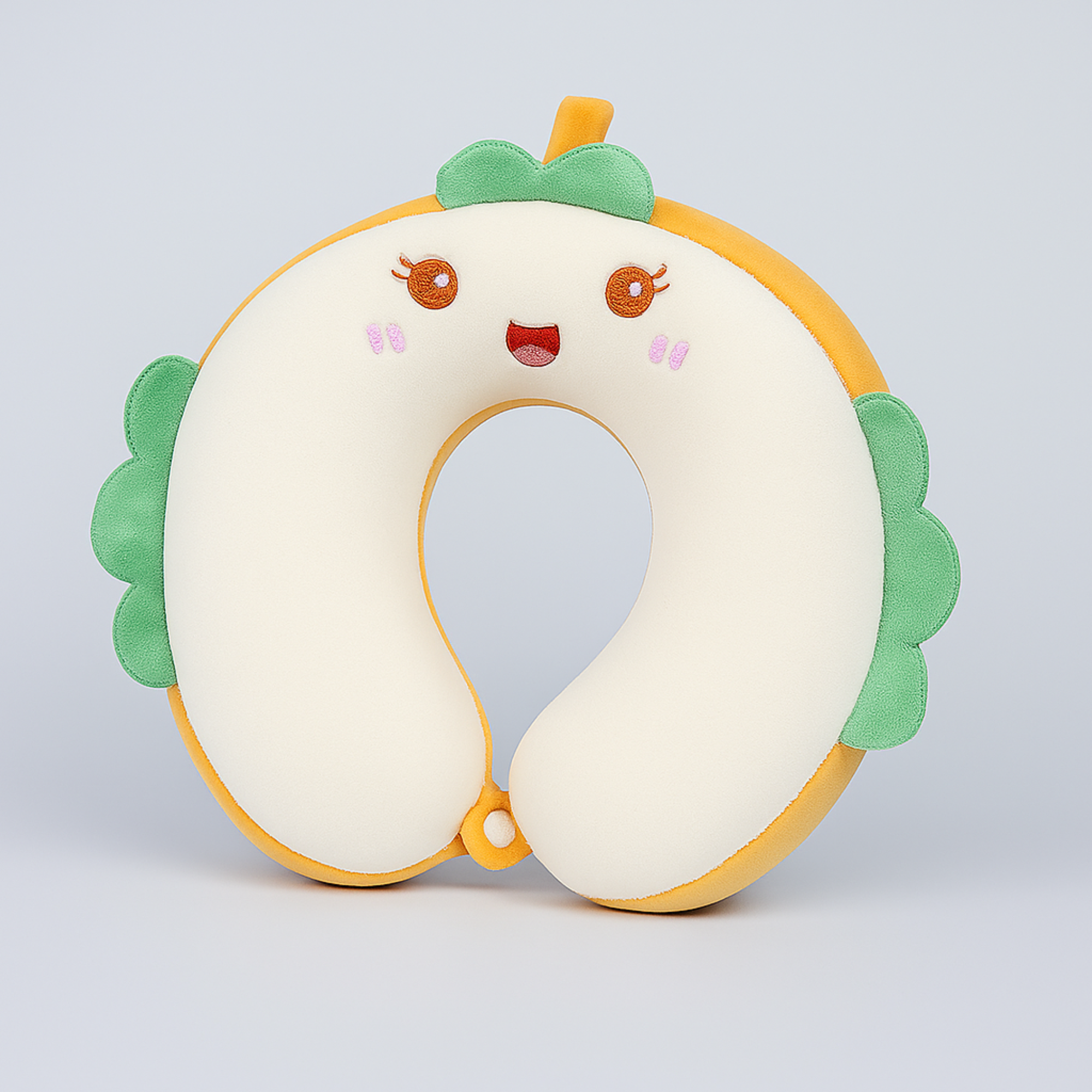White Toastie Neck Pillow (Memory Foam)