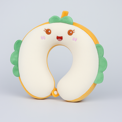 White Toastie Neck Pillow