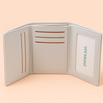 Blue 3D bunny wallet