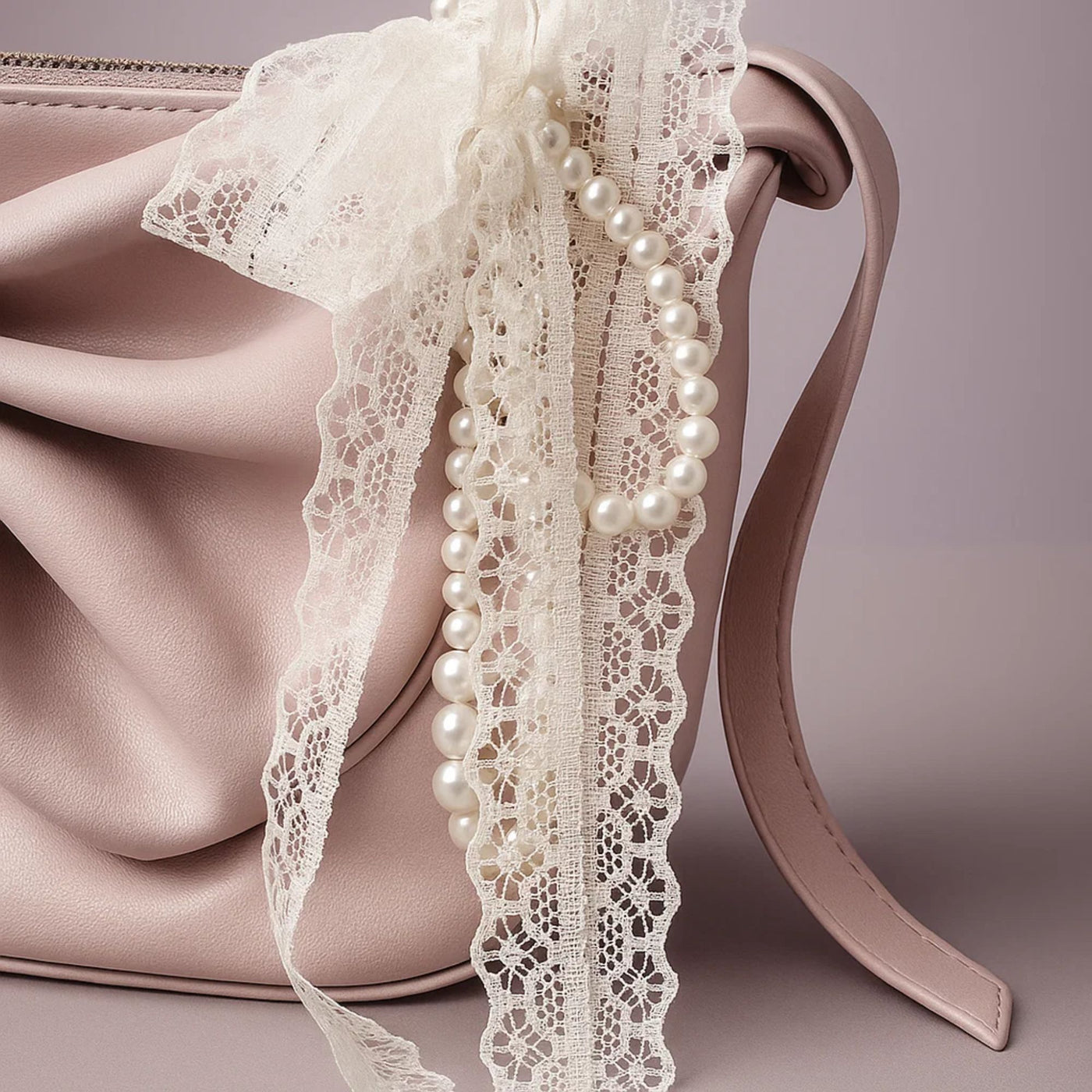 Round Bow Sling Bag