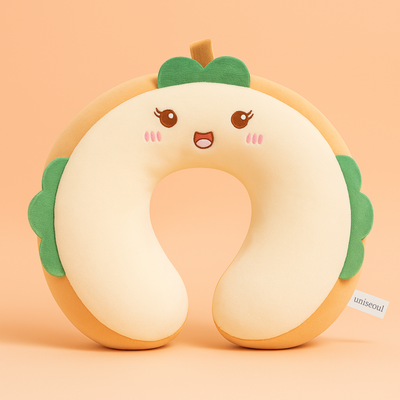 White Toastie Neck Pillow