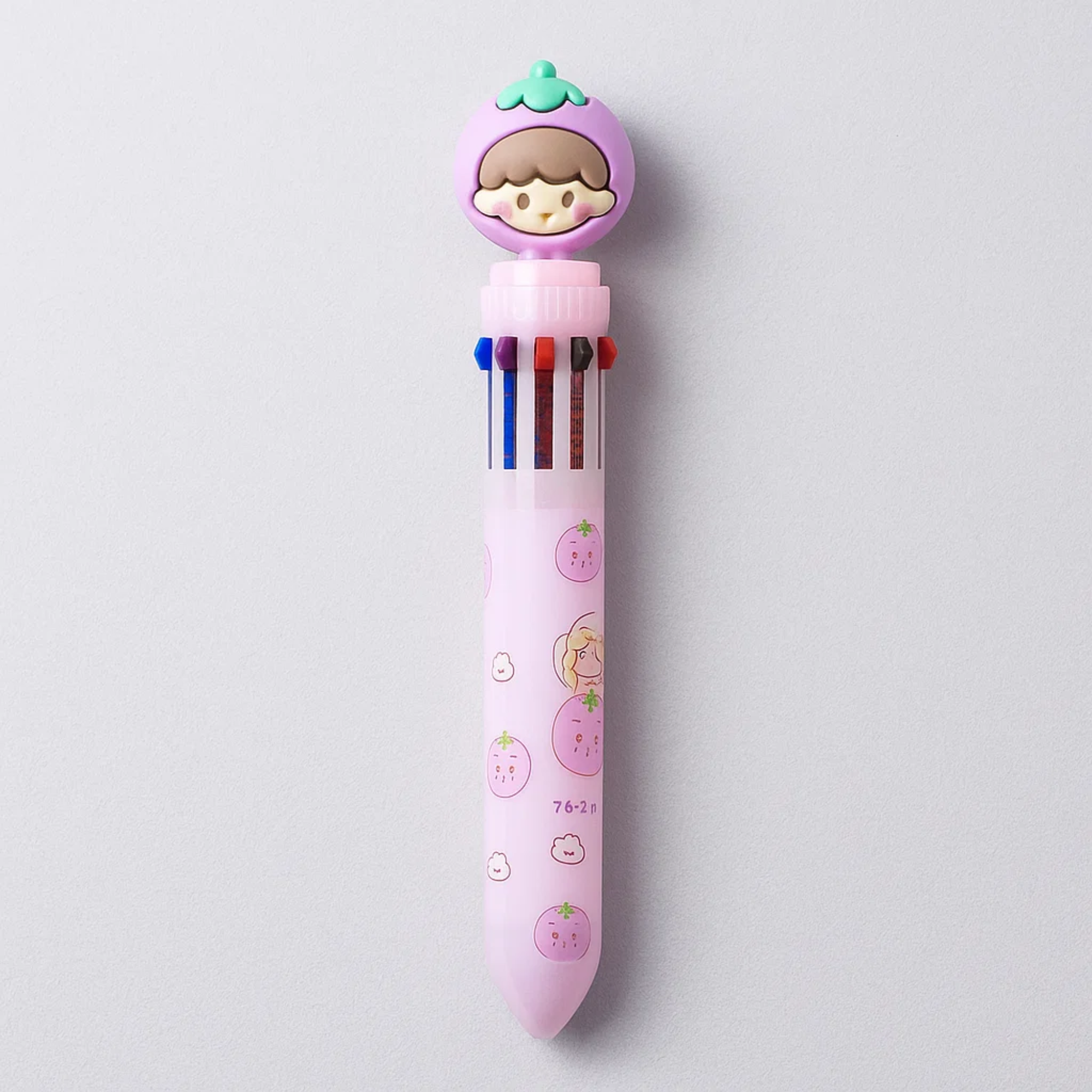 8 Color Ball Pen - Berry