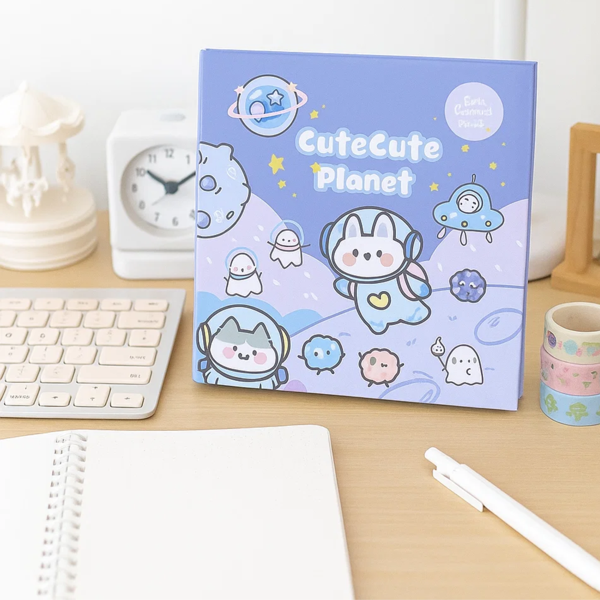 Cute Planet Sticker Set