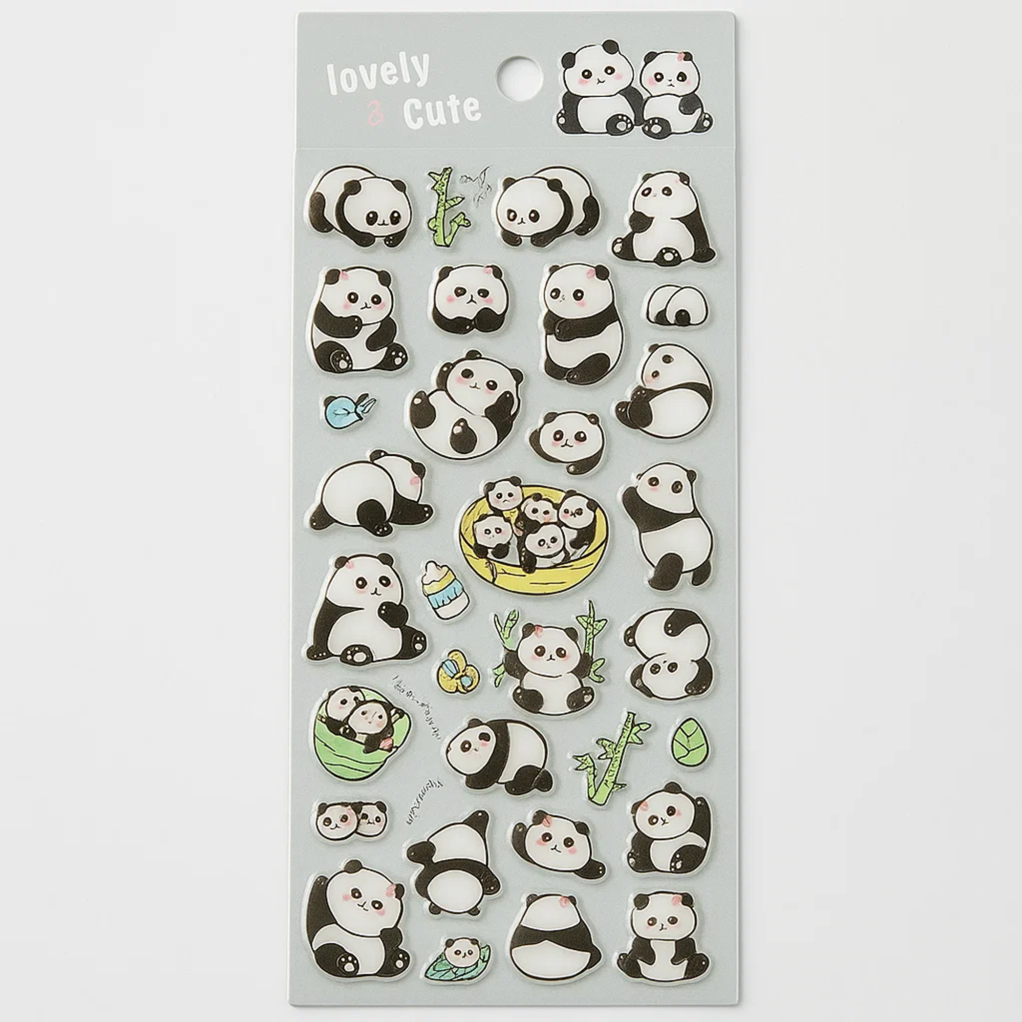 Lovely Sticker Sheet - Panda