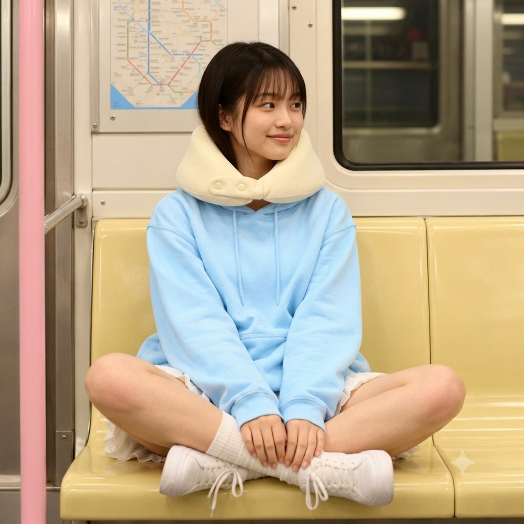 Hug Neck Pillow - Honey