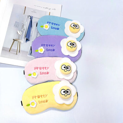 Purple Daisy Cooling Eye Mask
