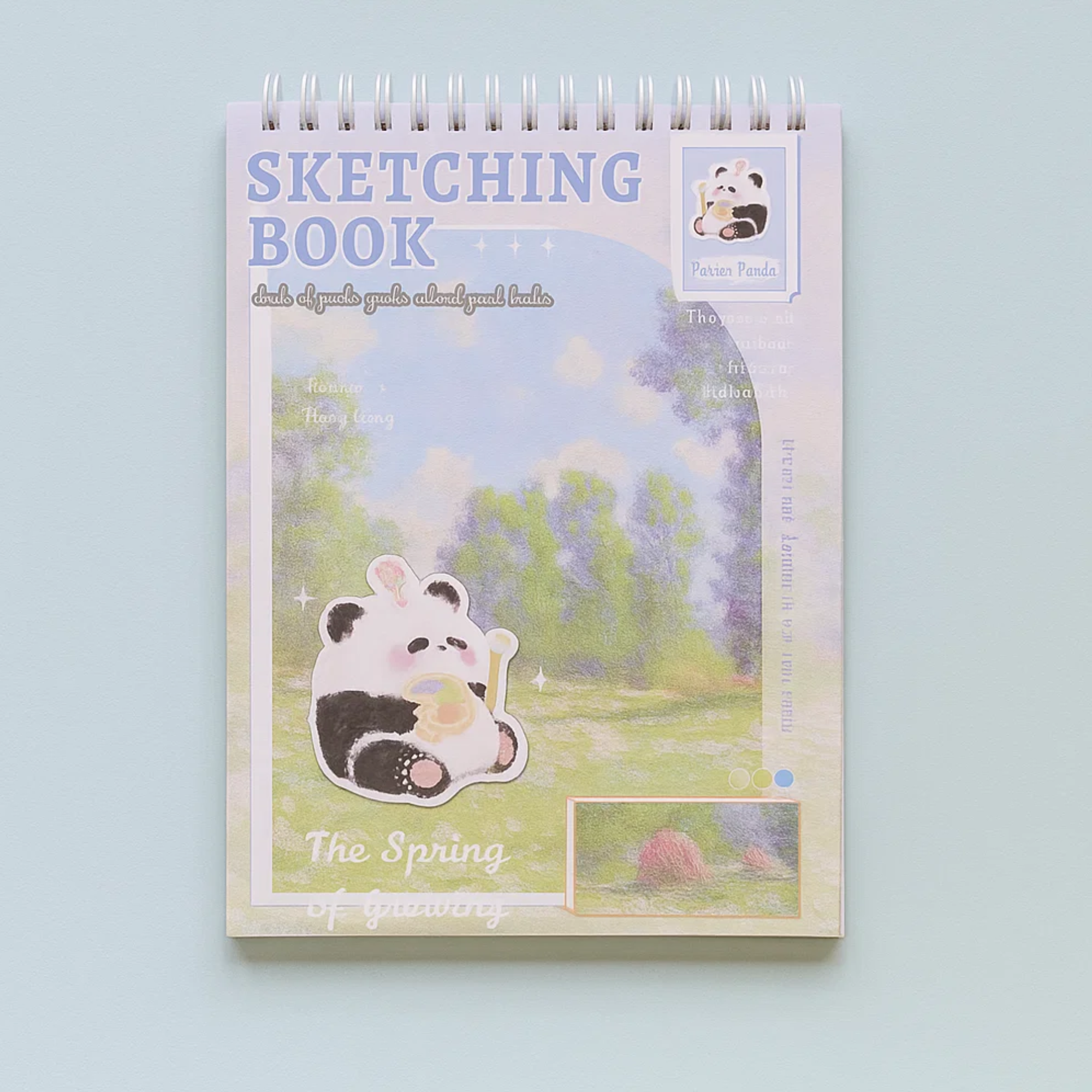 Panda Sketching Book