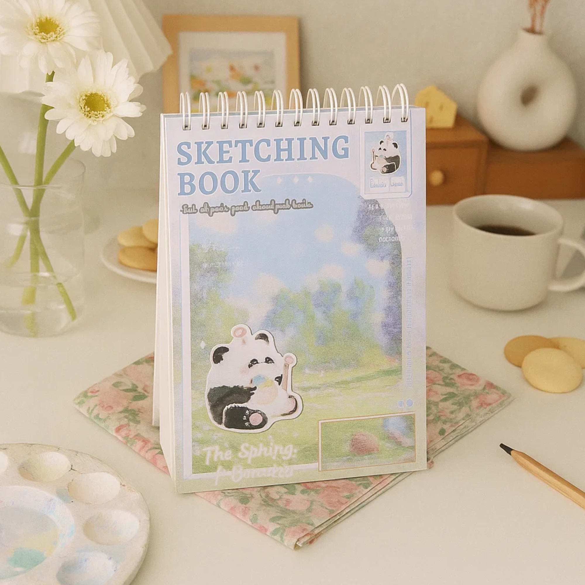 Panda Sketching Book