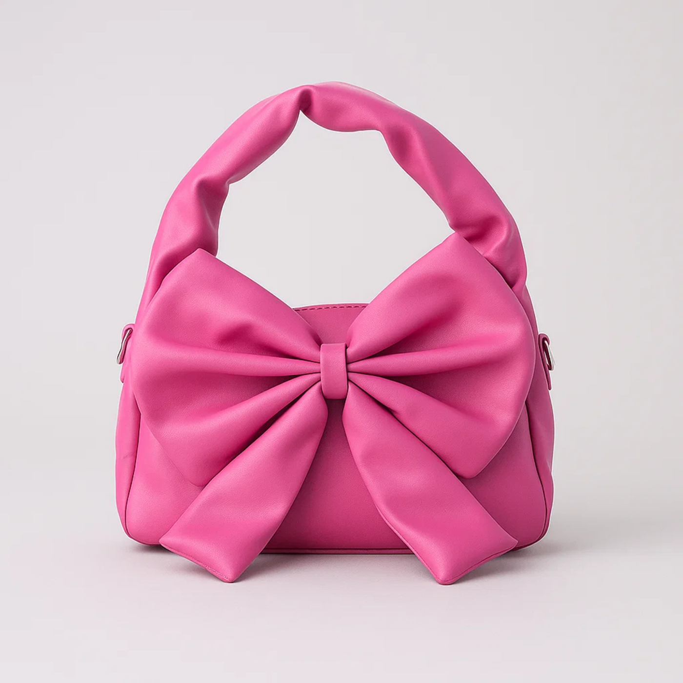 Cute Bow Sling Bag - Hot Pink