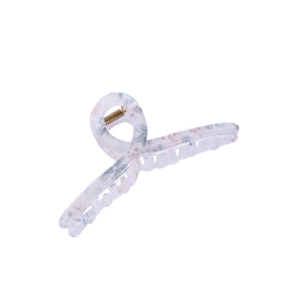 Korean Big Loop Hair Clutcher - Grey