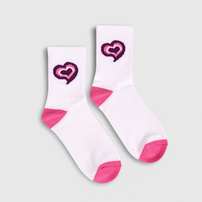 Bold Heart Socks